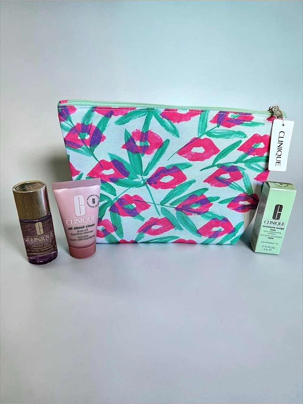 Clinique Skin Care Set with Pouch NWT